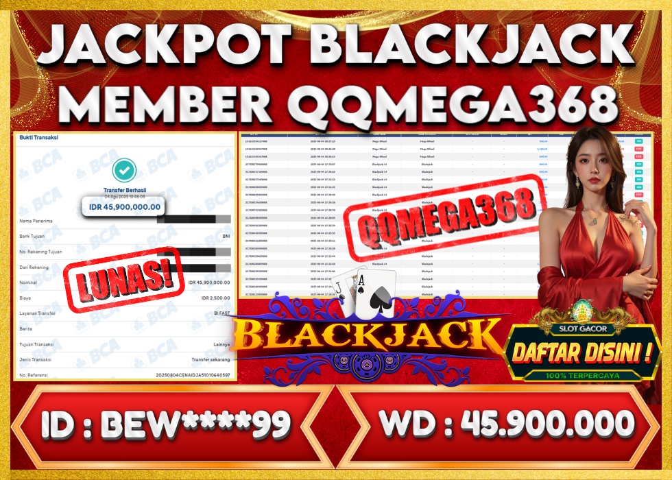 QQMEGA368 JACKPOT Rp 45.900.000 - LUNAS!!!