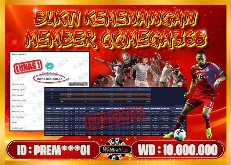 QQMEGA368 JACKPOT Rp 10.000.000 - LUNAS!!!