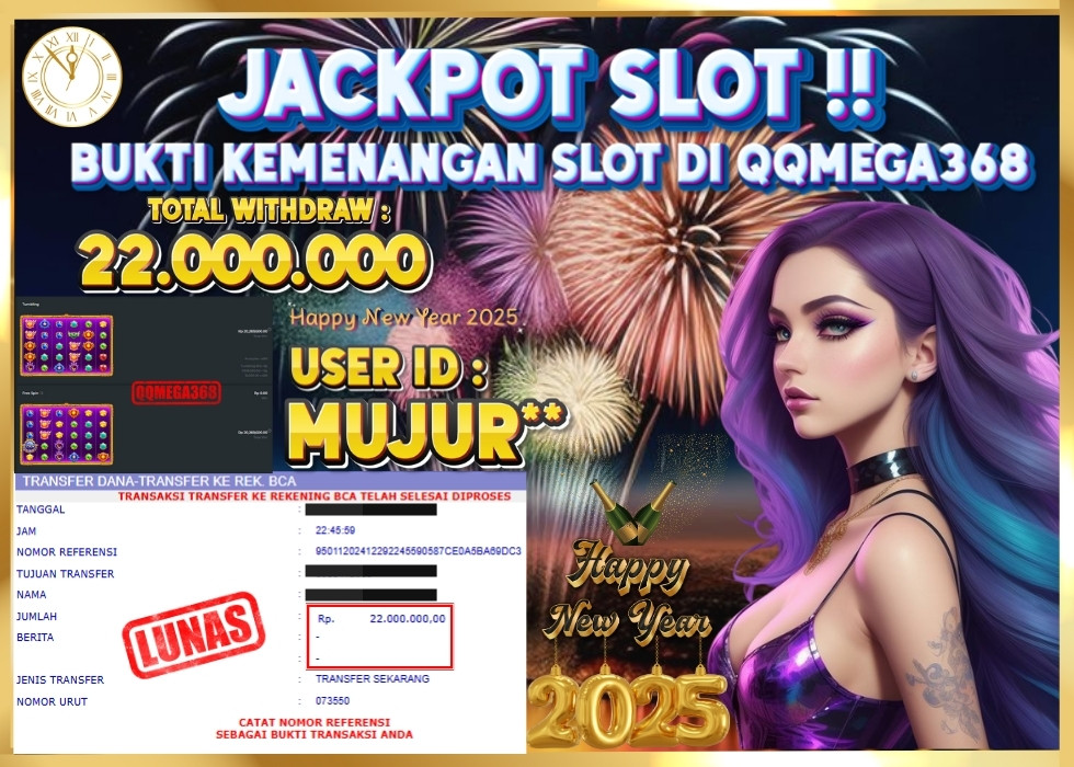 QQMEGA368 JACKPOT Rp 10.000.000 - LUNAS!!!