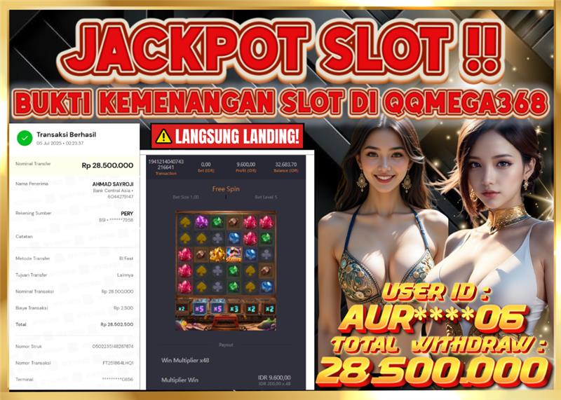 QQMEGA368 JACKPOT Rp 28.500.000  - LUNAS!!!